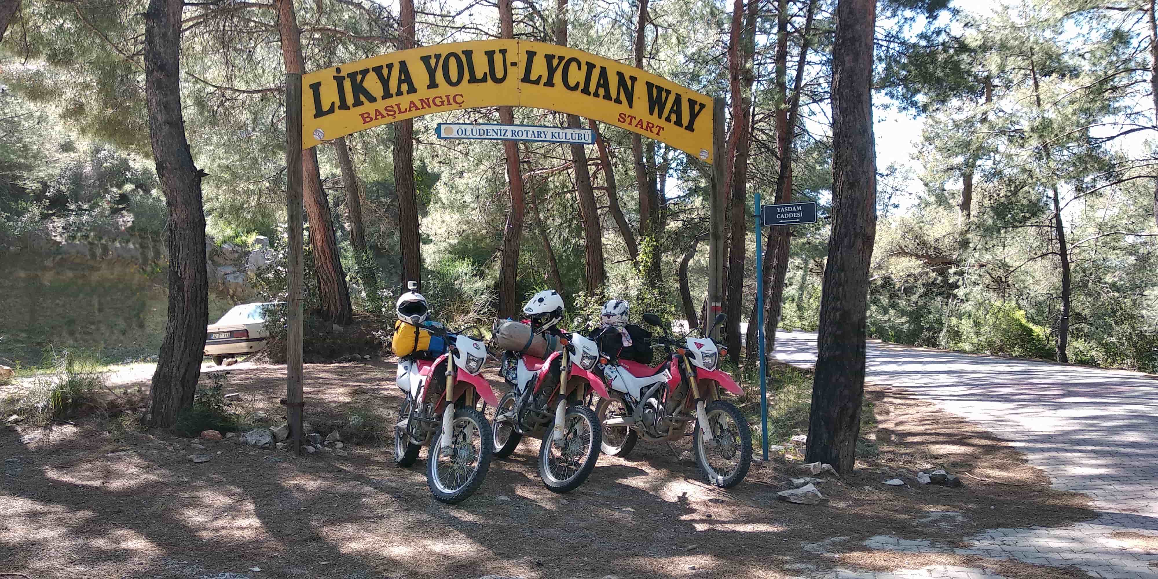 The Lycian Way start point